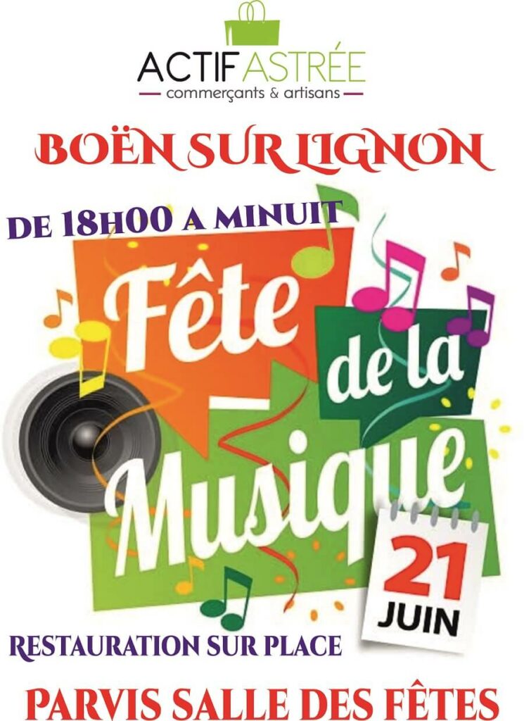 fete de la musique à boen